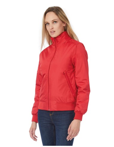 B-JW962-Womens Jacket Crew Bomber